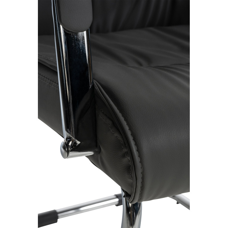 Sedia da visita Sievert grigia