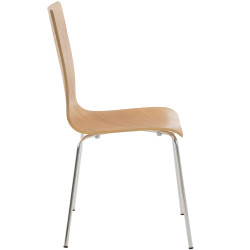 Chaise visiteur Pepe Oak