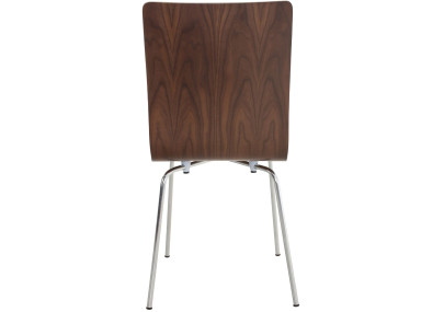 Chaise visiteur Pepe noyer