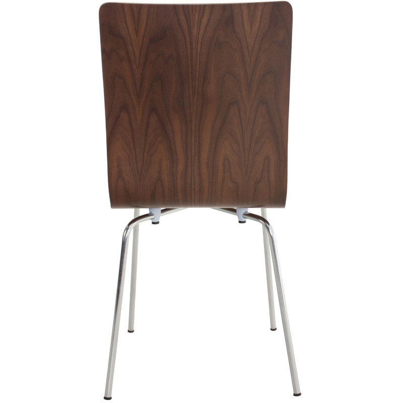 Sedia da visita Pepe in noce