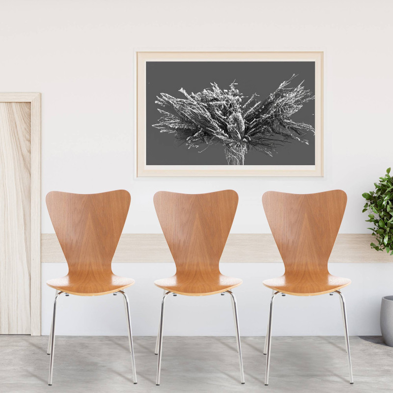 Sedia da visita Calisto in rovere