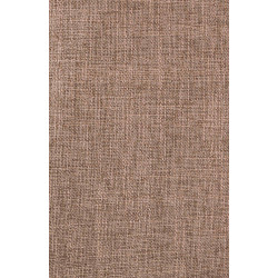 Chaise visiteur Kingston en tissu naturel/crème