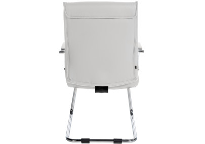 Chaise visiteur Sievert blanche