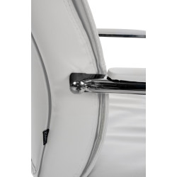 Silla de visitante Sievert blanca