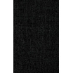 Chaise visiteur Kingston en tissu noyer/noir