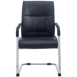 Sedia da visita XL Anubis nera