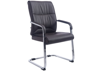 Chaise visiteur XL Anubis marron