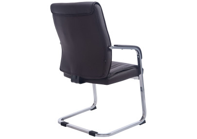 Chaise visiteur XL Anubis marron