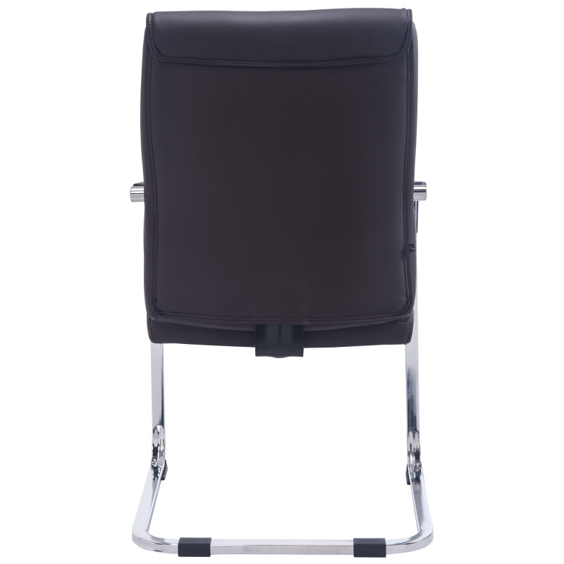 Sedia da visita XL Anubis marrone