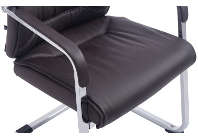 Chaise visiteur XL Anubis marron