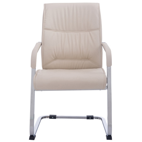 Sedia da visita XL Anubis crema