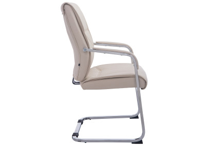 Cadeira de visitante XL Anubis creme