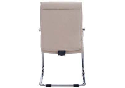 Chaise visiteur XL Anubis crème