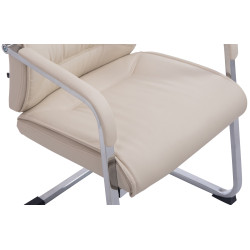 Sedia da visita XL Anubis crema