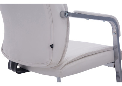 Chaise visiteur XL Anubis blanche