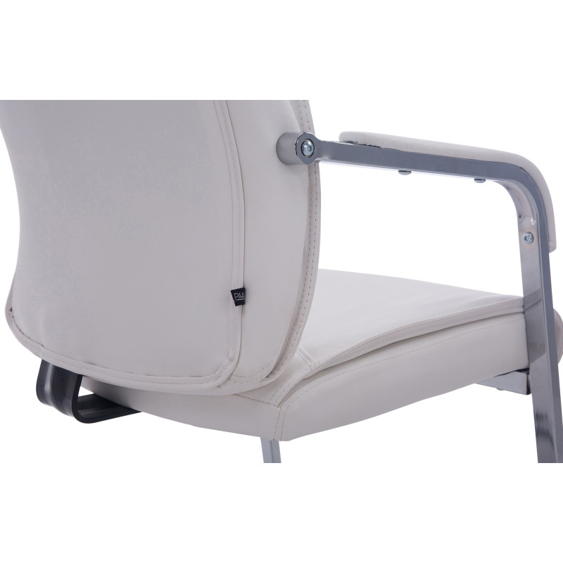 Sedia da visita XL Anubis bianca