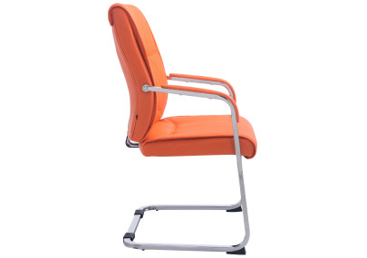 Chaise visiteur XL Anubis orange