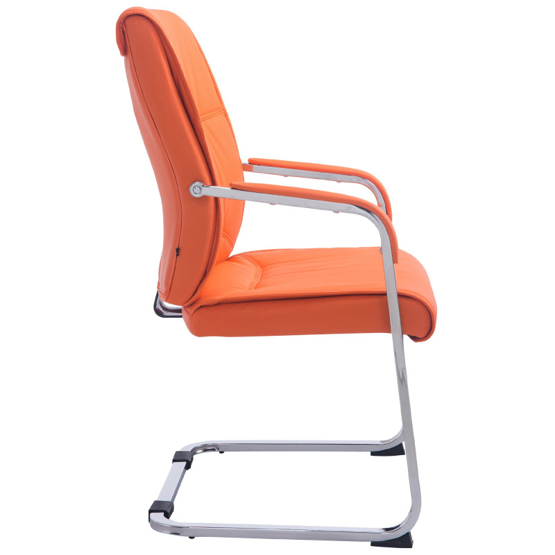 Chaise visiteur XL Anubis orange