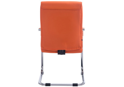 Chaise visiteur XL Anubis orange