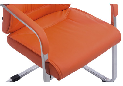 Chaise visiteur XL Anubis orange