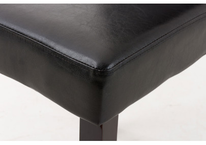 Silla de comedor Ina, marrón oscuro