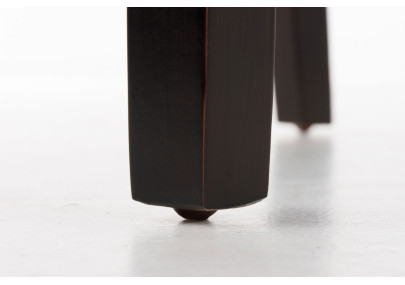 Silla de comedor Ina, marrón oscuro