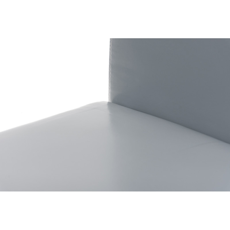 Sedia da pranzo Ina, marrone scuro/grigio