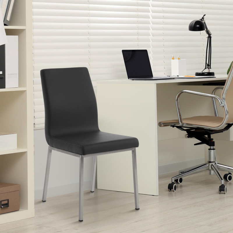 Sedia da pranzo Colmar, nera