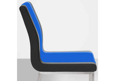 Chaise de salle à manger Colmar, noire