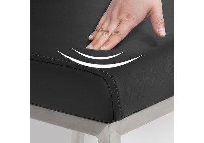 Chaise de salle à manger Colmar, noire