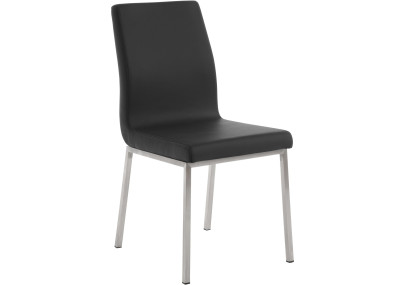 Chaise de salle à manger Colmar, noire