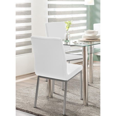 Sedia da pranzo Colmar, bianca