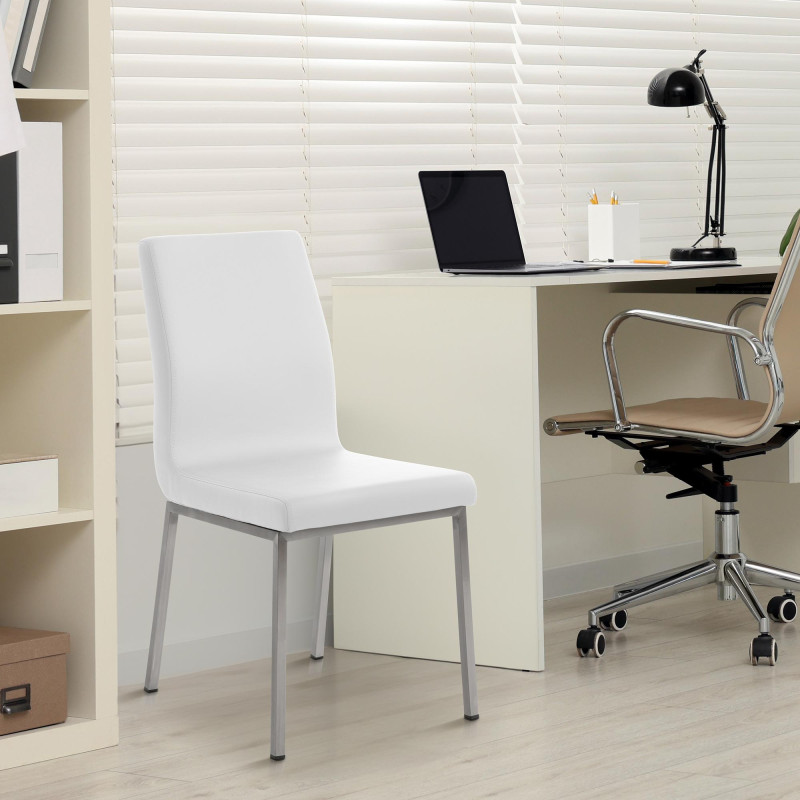 Sedia da pranzo Colmar, bianca