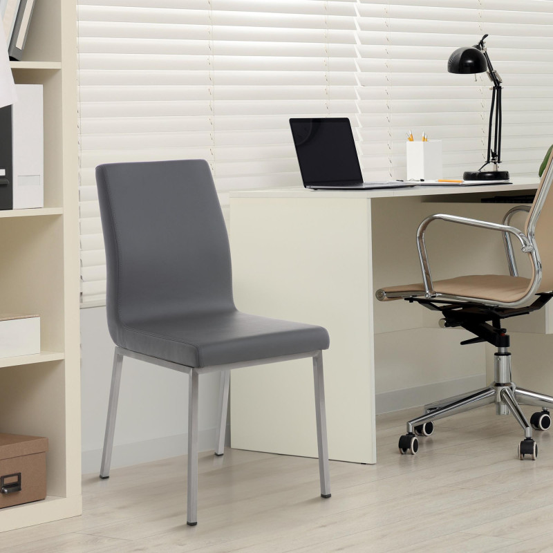 Sedia da pranzo Colmar, grigia