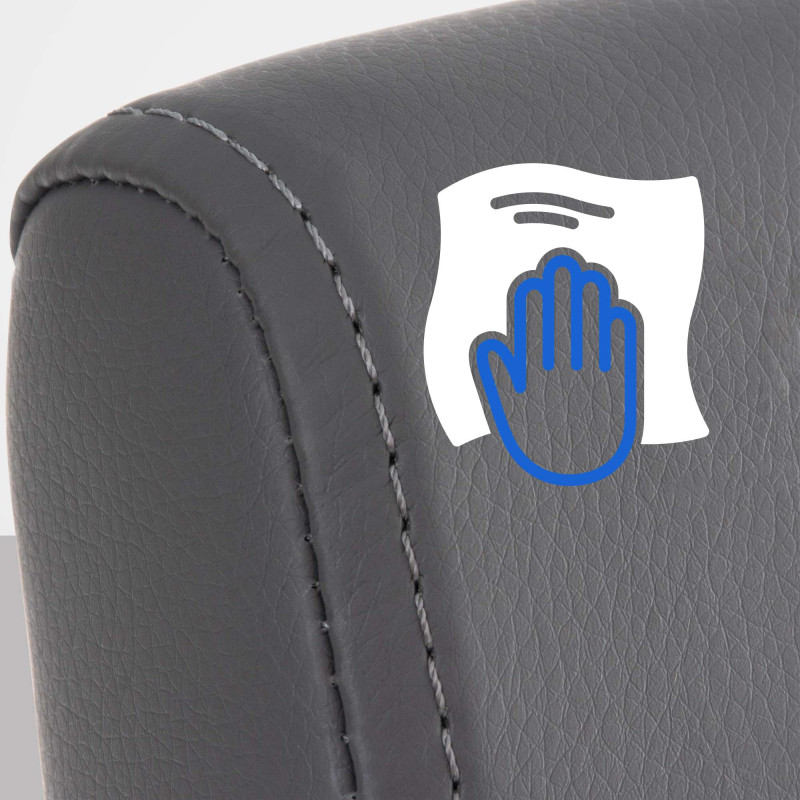 Sedia da pranzo Colmar, grigia