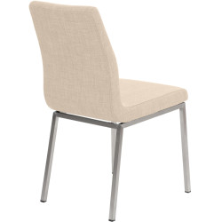 Chaise de salle à manger Colmar, tissu crème