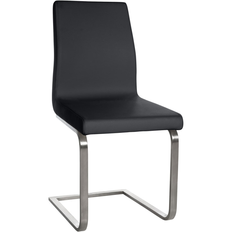Silla de comedor Belfort, negra