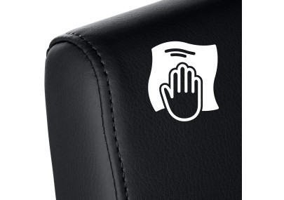 Chaise de salle à manger Belfort, noire