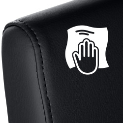 Silla de comedor Belfort, negra