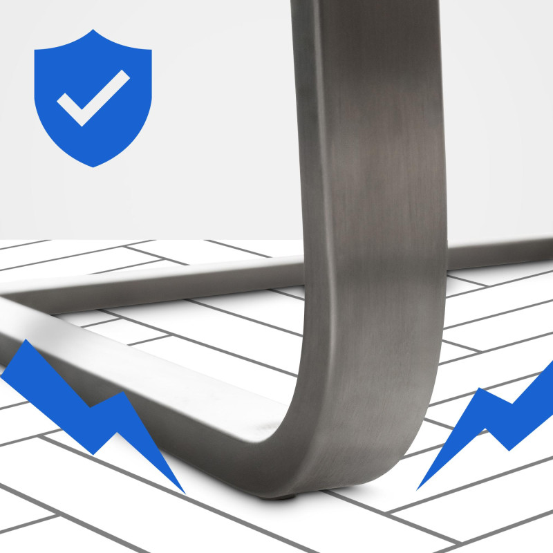 Silla de comedor Belfort, negra