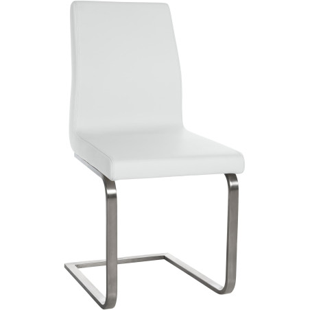 Silla de comedor Belfort, blanca