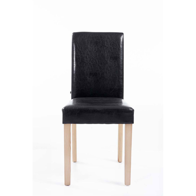 Chaise de salle à manger Ina Natura noire