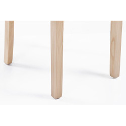 Sedia da pranzo Ina Natura nera