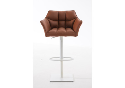 Tabouret de bar Damaso W marron clair