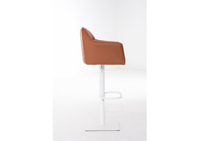 Tabouret de bar Damaso W marron clair