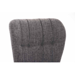 Sedia Elda, tessuto: grigio chiaro naturale