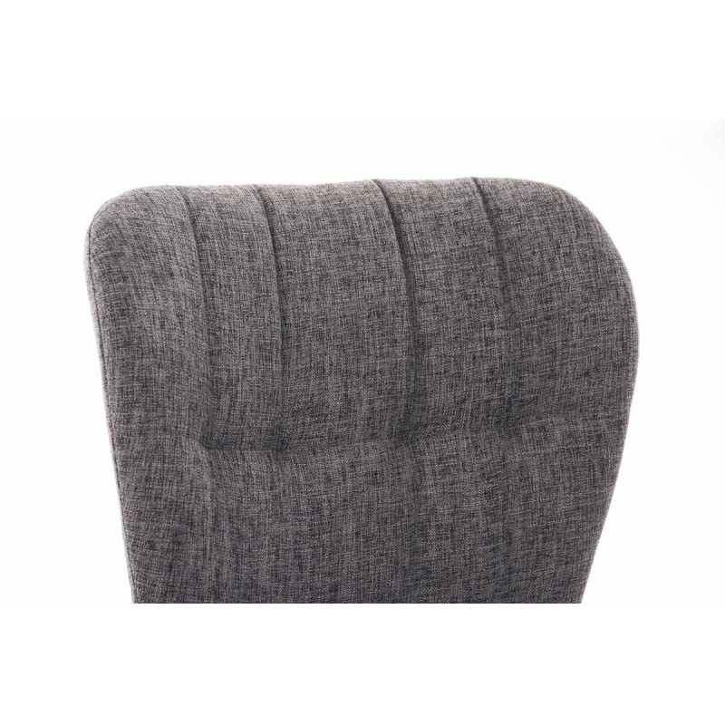 Sedia Elda, tessuto: grigio chiaro naturale