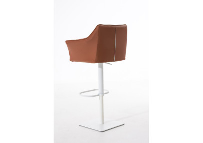 Tabouret de bar Damaso W marron clair