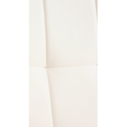 Silla Elda en poliuretano blanco natural