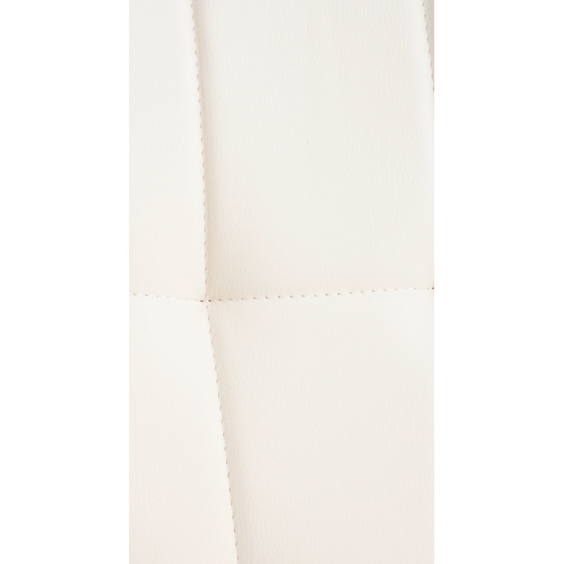 Silla Elda en poliuretano blanco natural